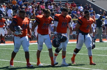 No. 2 Morningside College wins 80-10 in Midland's final home game of the season