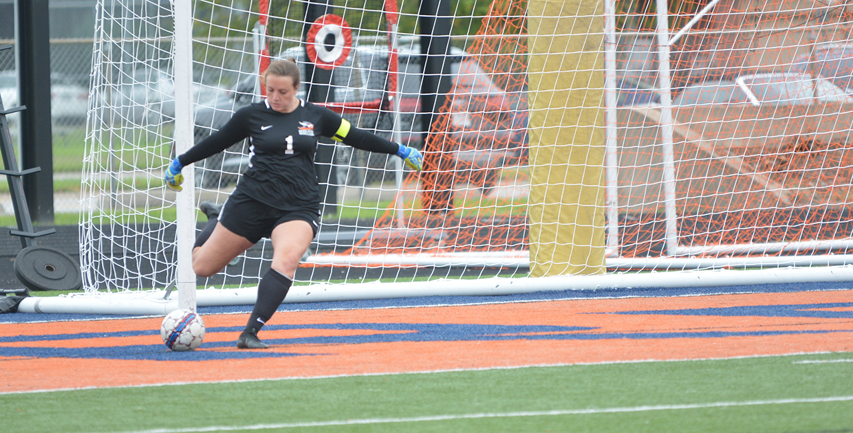 Late Goal Leads No. 20 Lady Warriors to Win at Jamestown