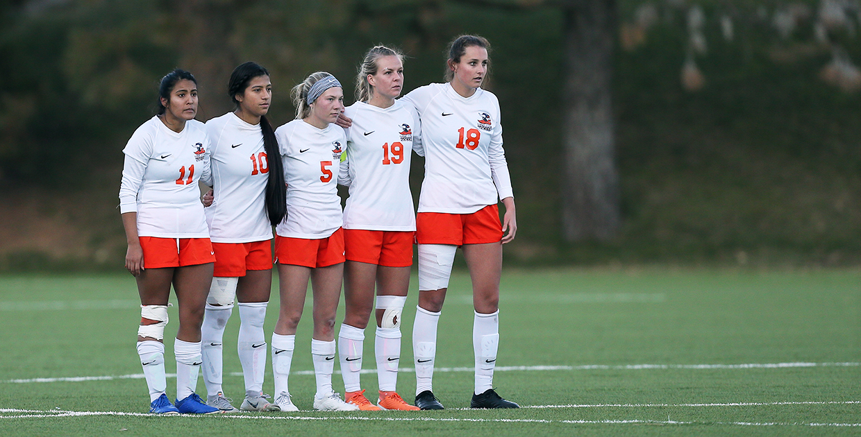 No. 12 Lady Warriors' Season Ends with Shootout in Opening Round