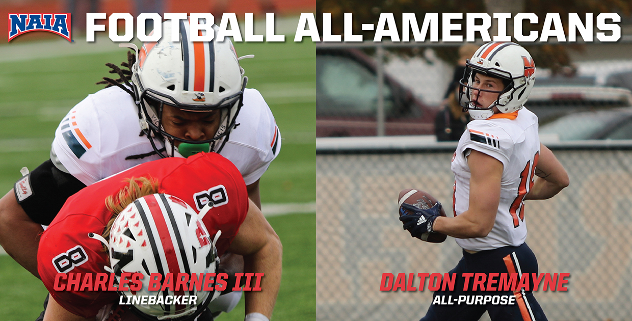 Barnes and Tremayne Selected as Honorable Mention All-America