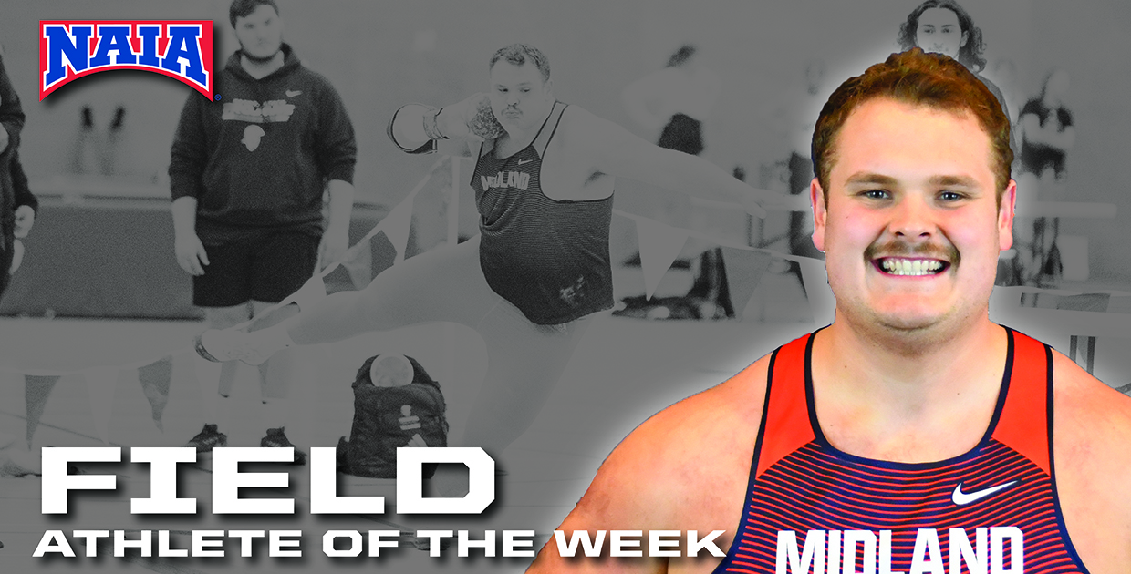 Kucera Adds National Field Athlete of the Week Honors