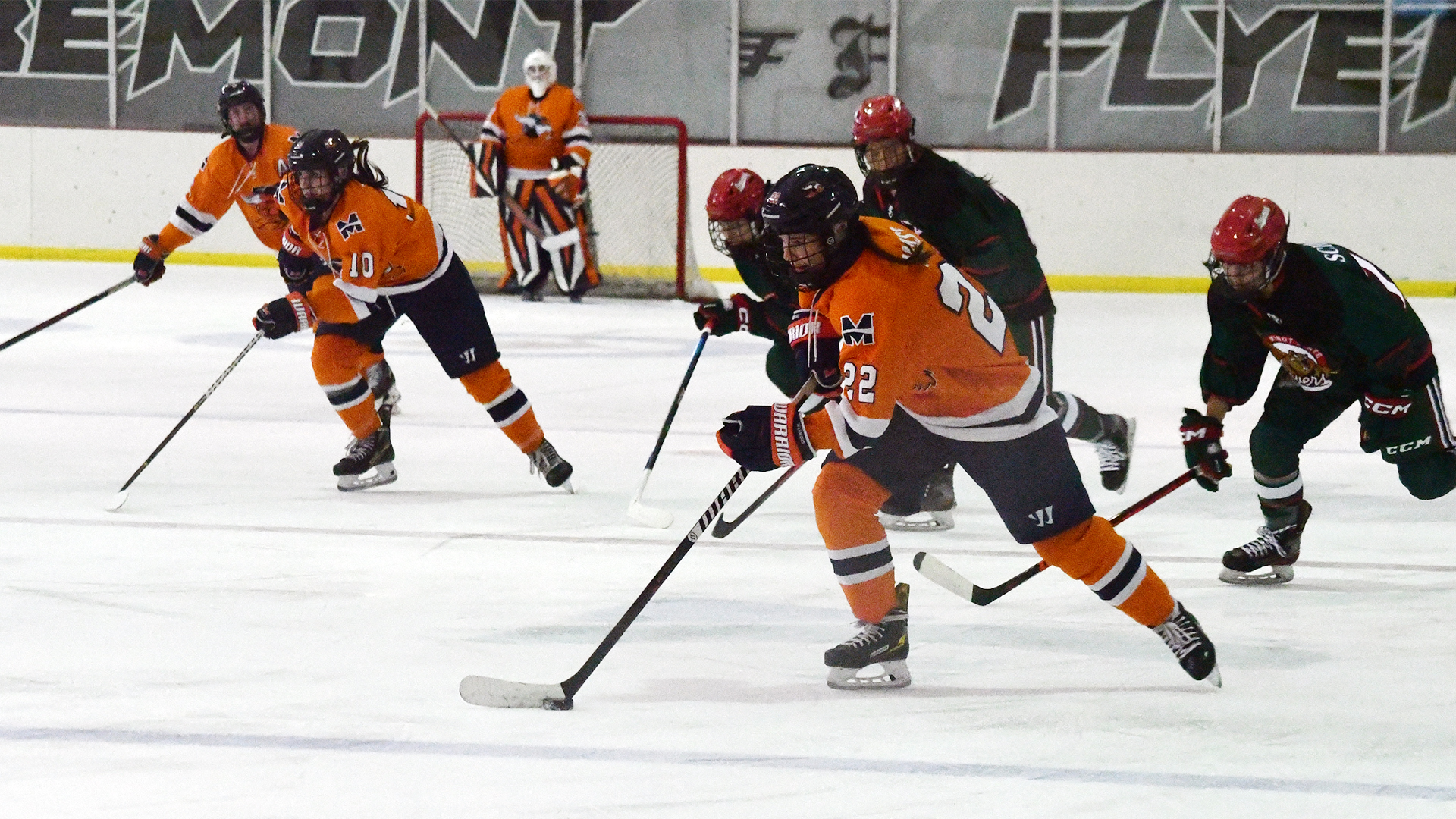 No. 2 Warriors Skate Past Minot State; Advance to Conference Title Game