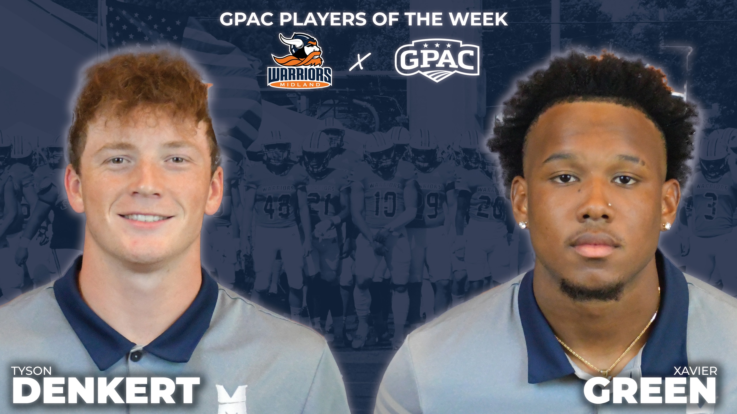 Pair of Warriors Earn GPAC Weekly Honors