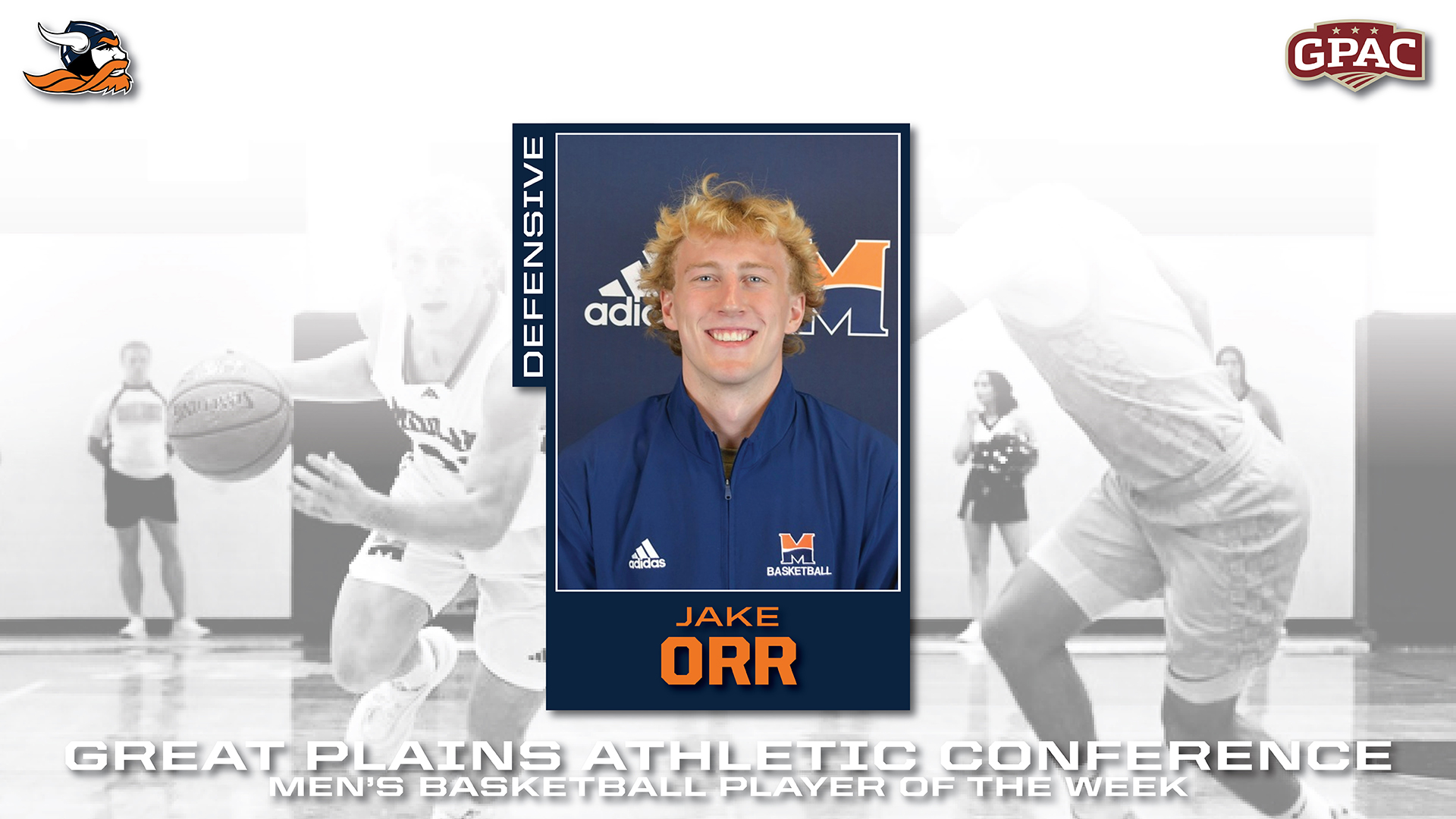 Orr Picks Up GPAC Weekly Award