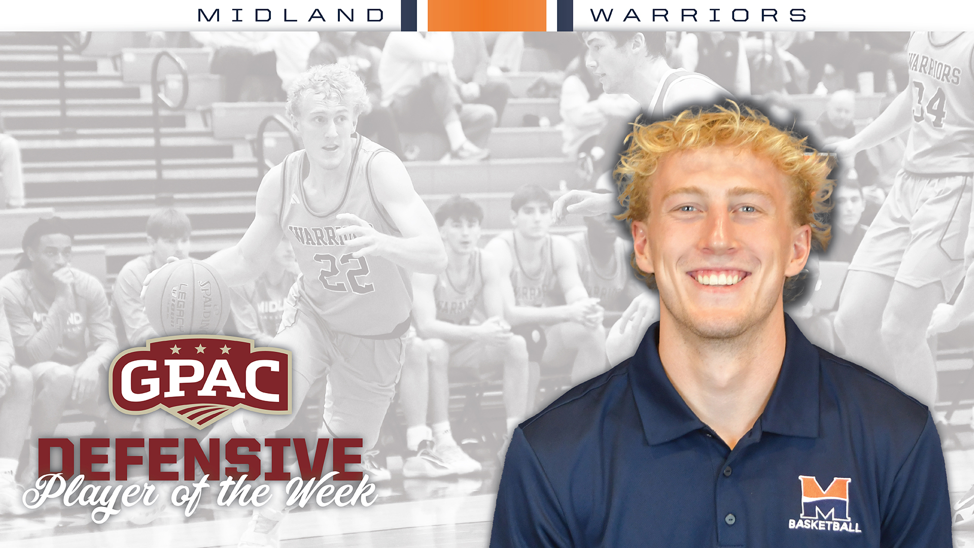 Orr Earns Weekly GPAC Defensive Honor