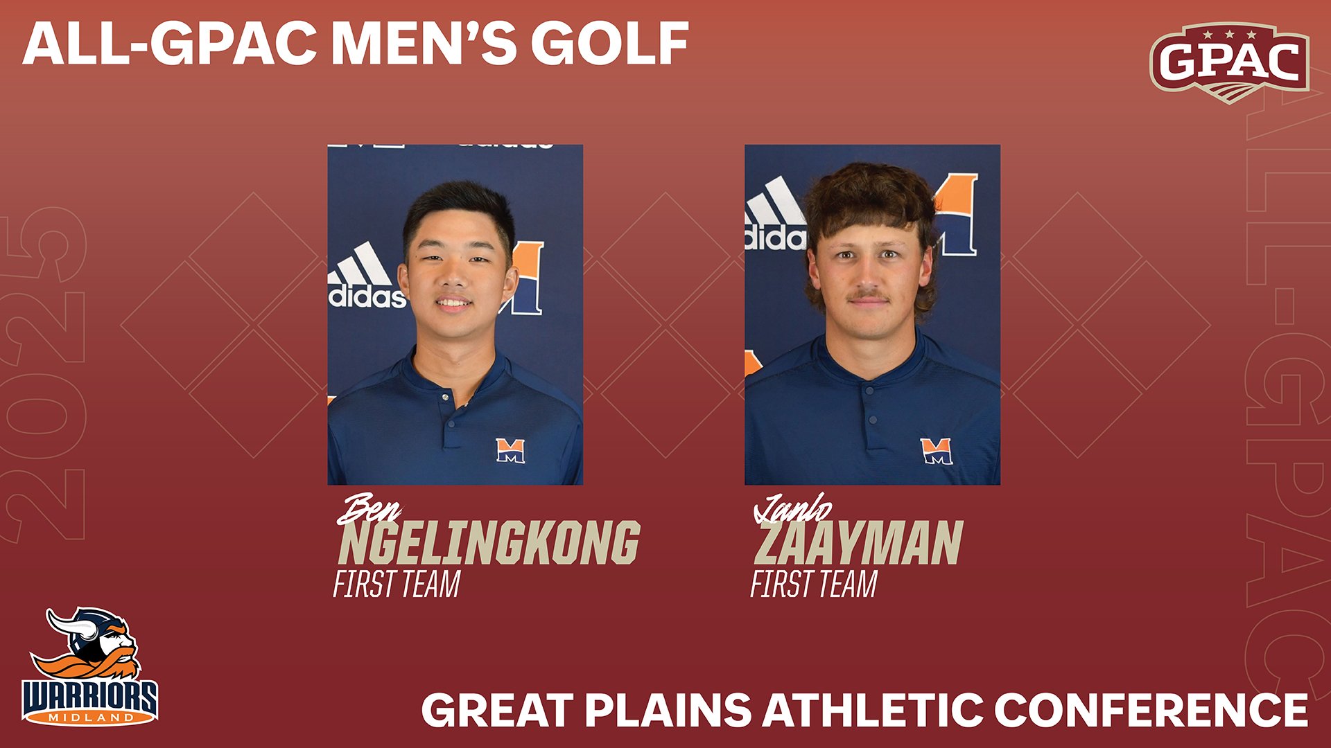 GPAC Announces Golf Postseason Honors