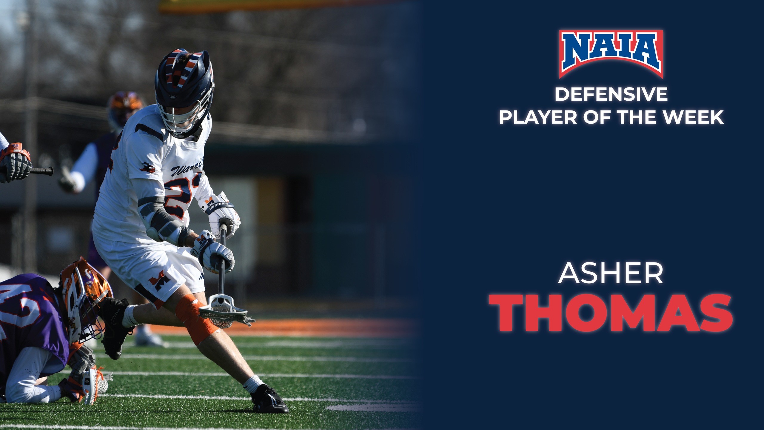 NAIA Names Thomas Defensive Player of the Week