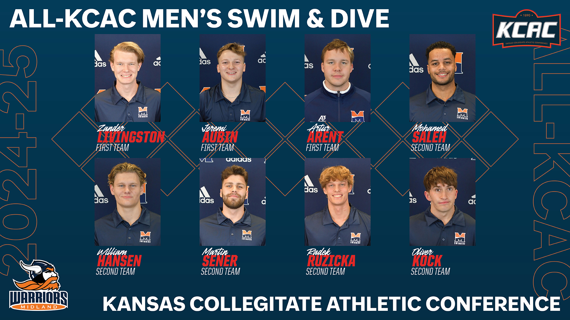 KCAC Releases All-Conference Teams