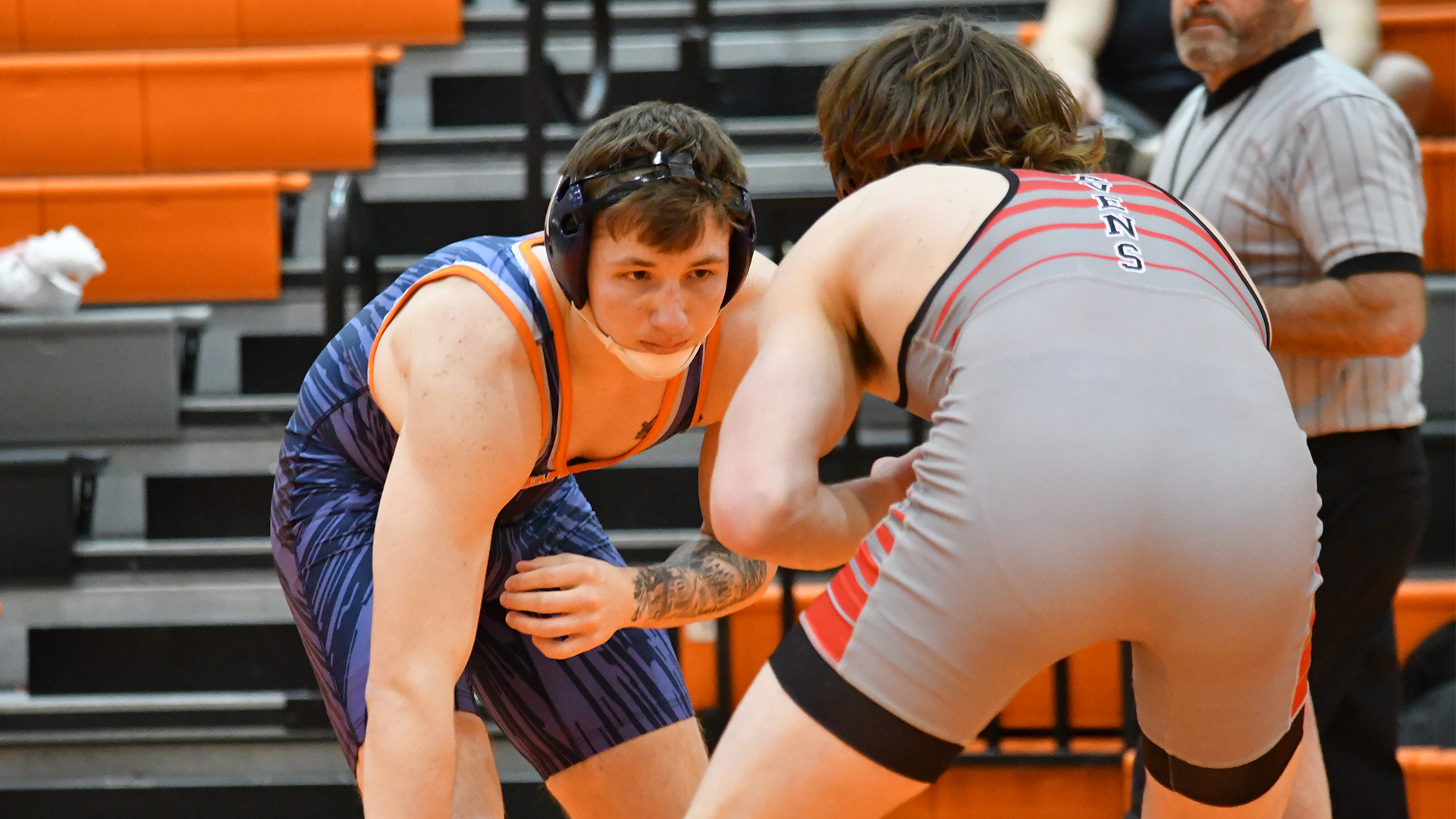 Warrior Grapplers Bow to Bulldogs