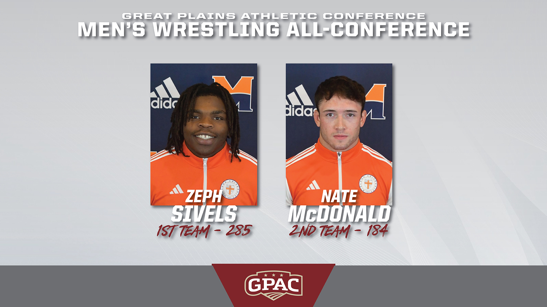 Pair of Warriors Earn All-GPAC Honors