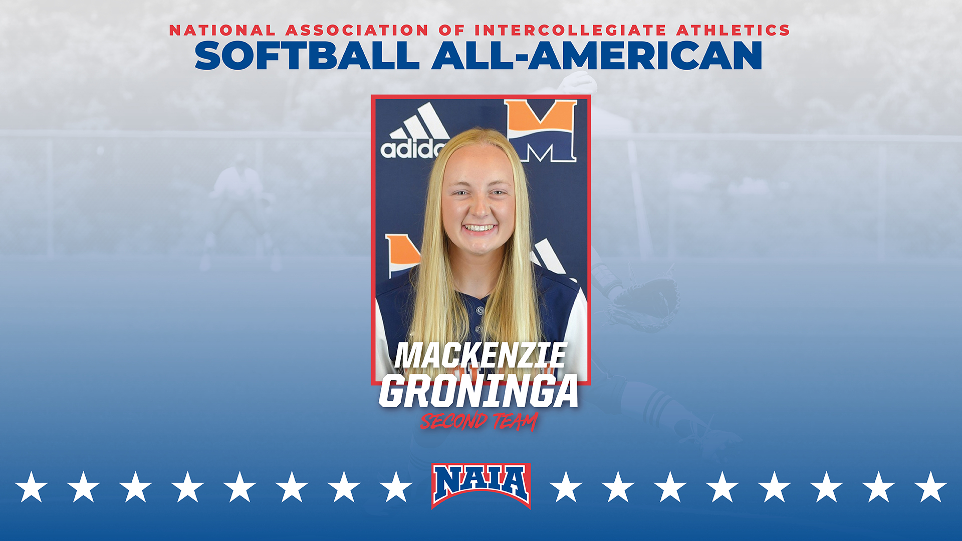 Groninga Earns All-America Honor