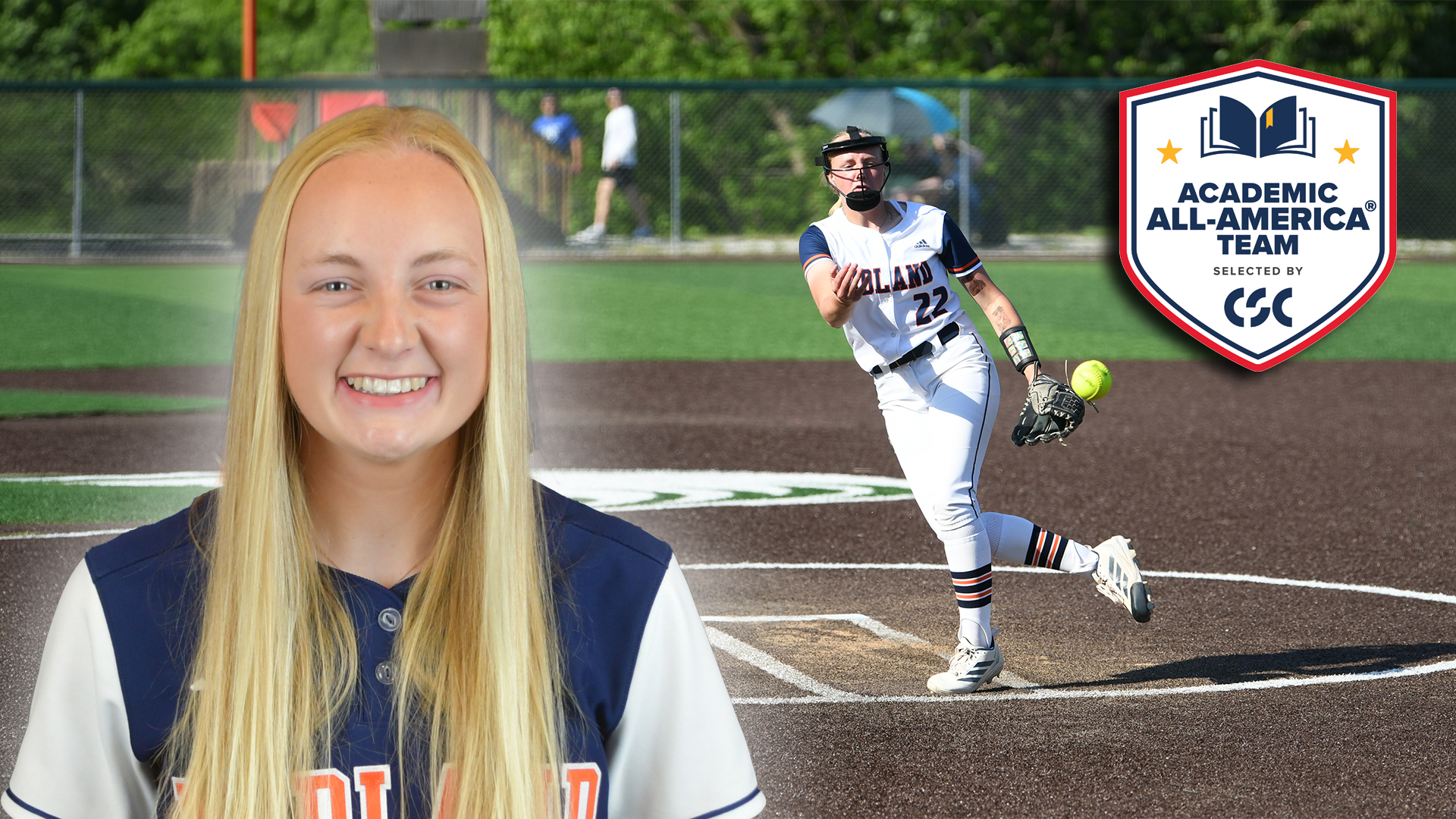 Groninga Named to CSC Academic All-America First Team