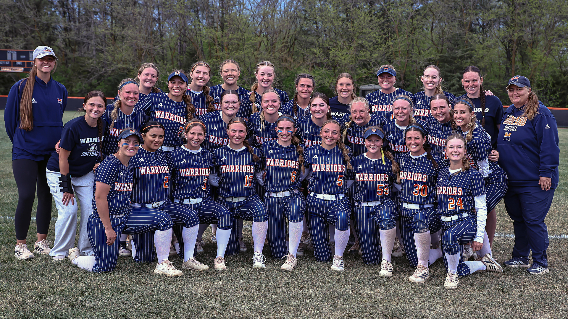 Warriors Clinch GPAC Title with Sweep