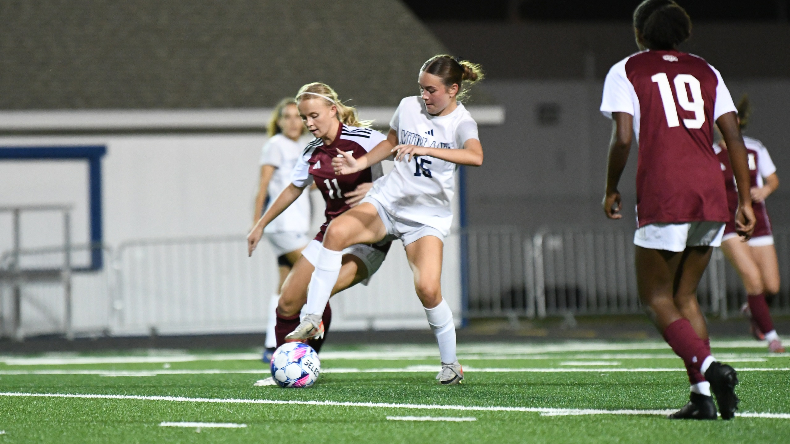 Warriors Fall to Mustangs in Homecoming Match