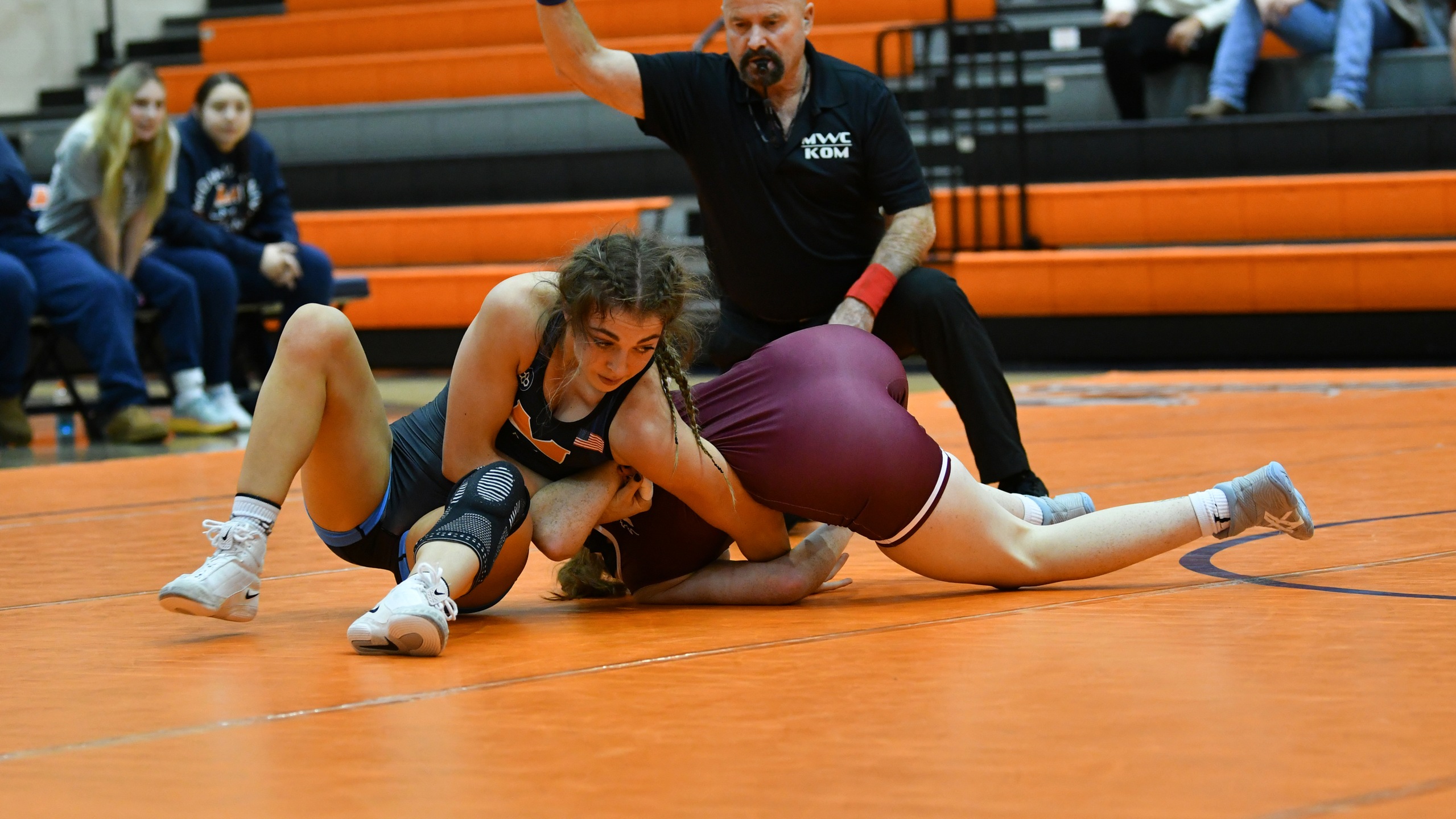 Warrior Trio Grapples at Doane